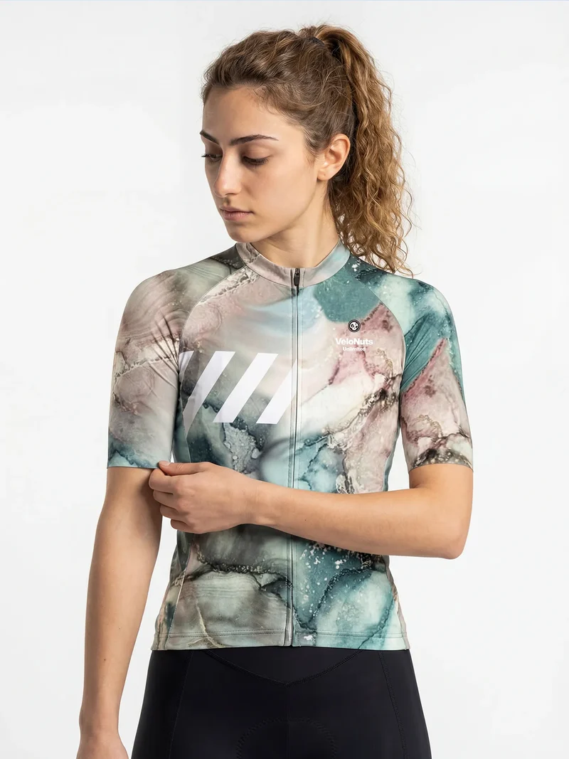 Women's Cycling Jersey Liquid Terrain