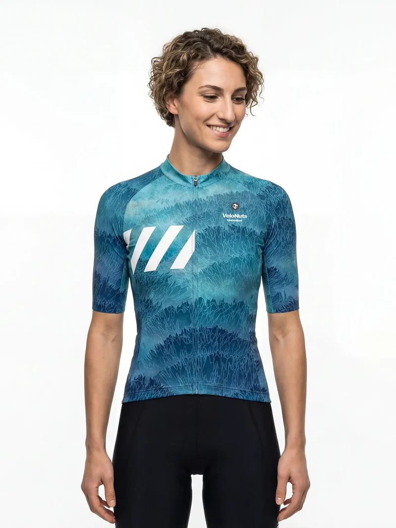 Women's Cycling Jersey Liquid Terrain