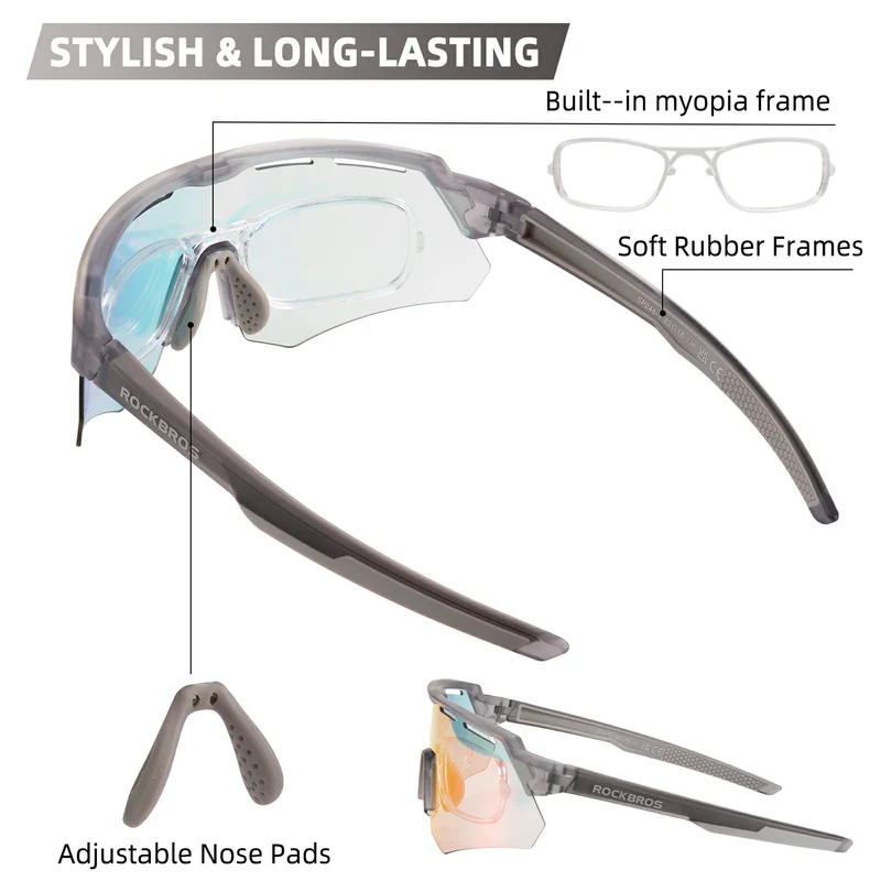 Fahrradbrille Photochromatisch Unisex