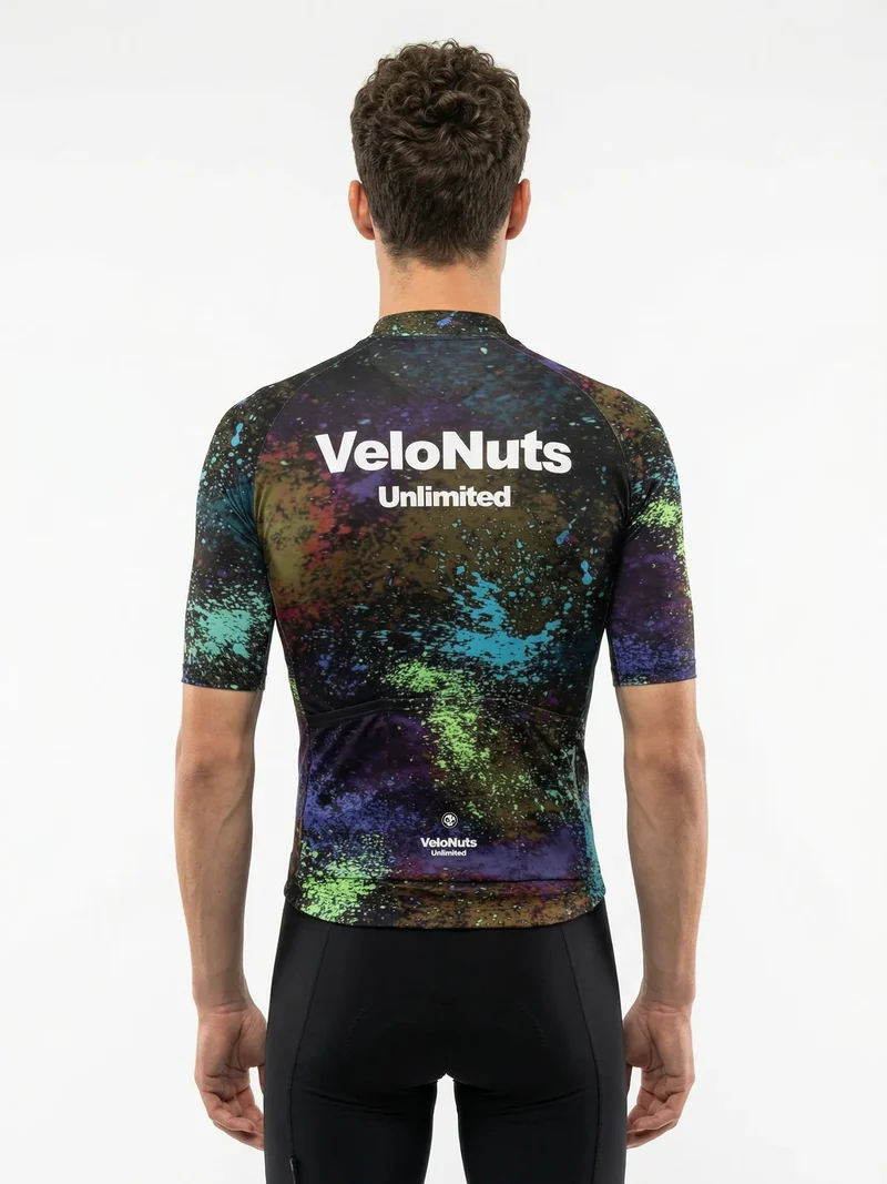 Men's Cycling Jersey Ink Burst
