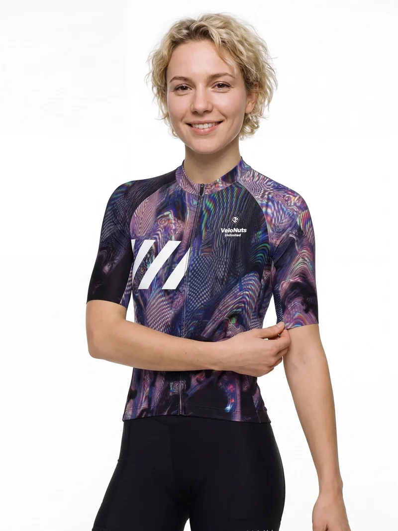 Women's Cycling Jersey Neon Condense