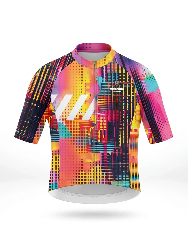 Women's Cycling Jersey Neon Condense