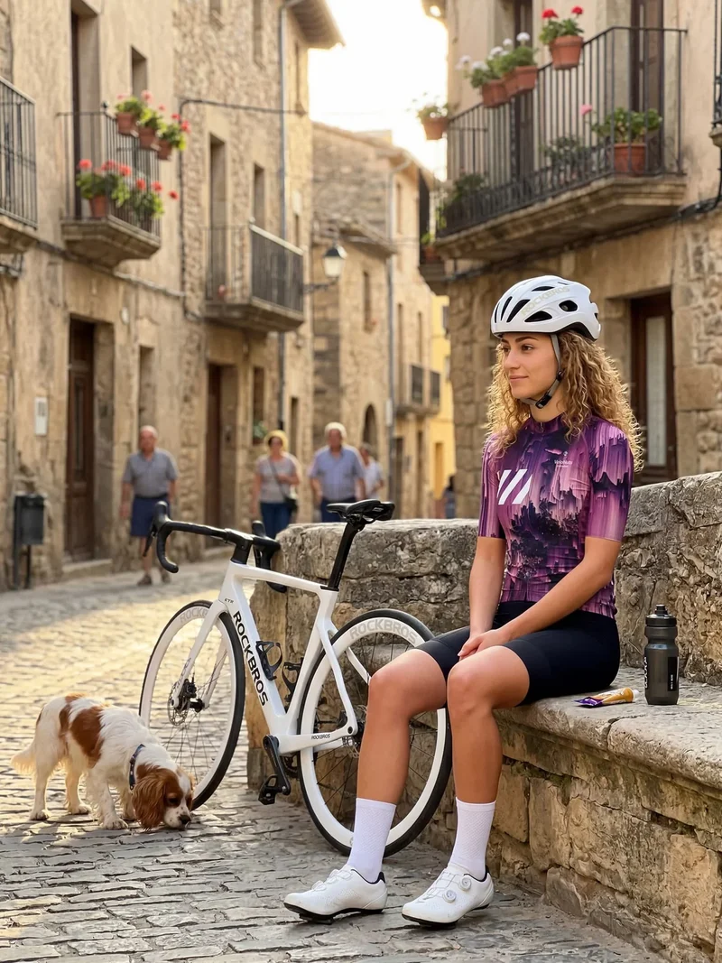Women's Cycling Jersey Neon Condense