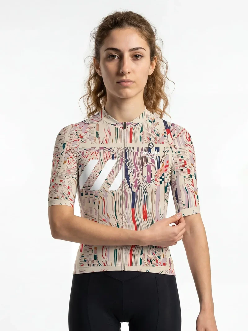 Women's Cycling Jersey Neon Condense