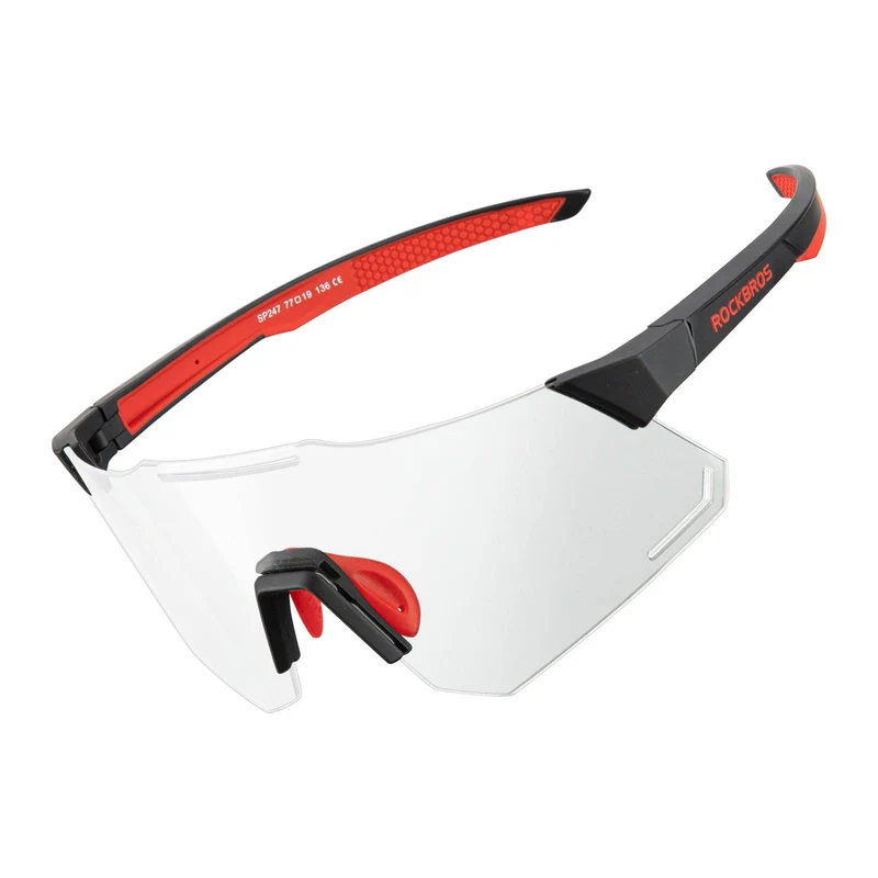 ROCKBROS Sonnenbrille UV400 Schutz Radsportbrille für Damen/ Herren
