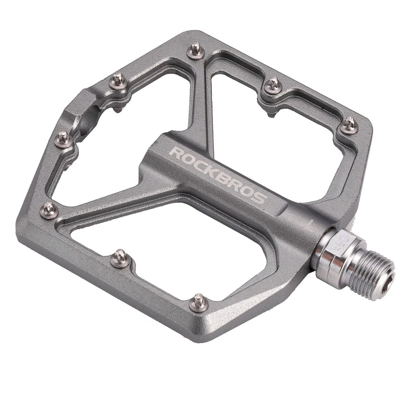 ROCKBROS Aluminium Plattform Pedale 9/16 Zoll fir MTB E-Bike Stadtrad