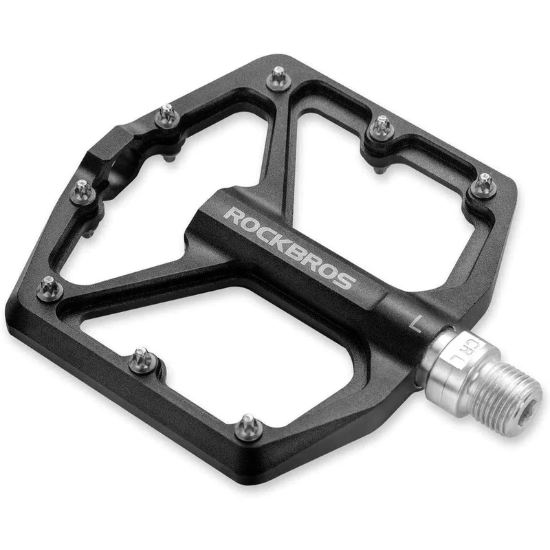 ROCKBROS Aluminium Plattform Pedale 9/16 Zoll fir MTB E-Bike Stadtrad