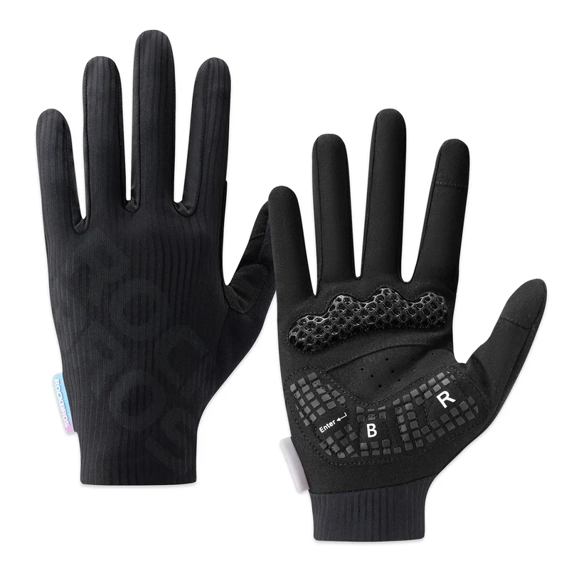 Full Finger Cycling Gloves with 3D Gel Padding
