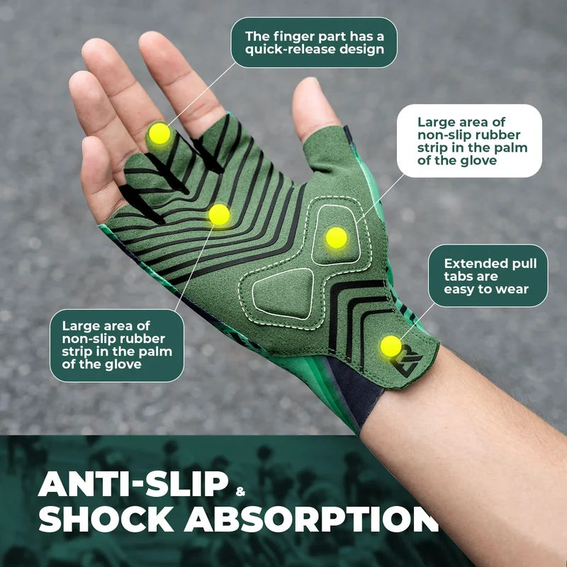 Summer Half Finger Cycling Gloves