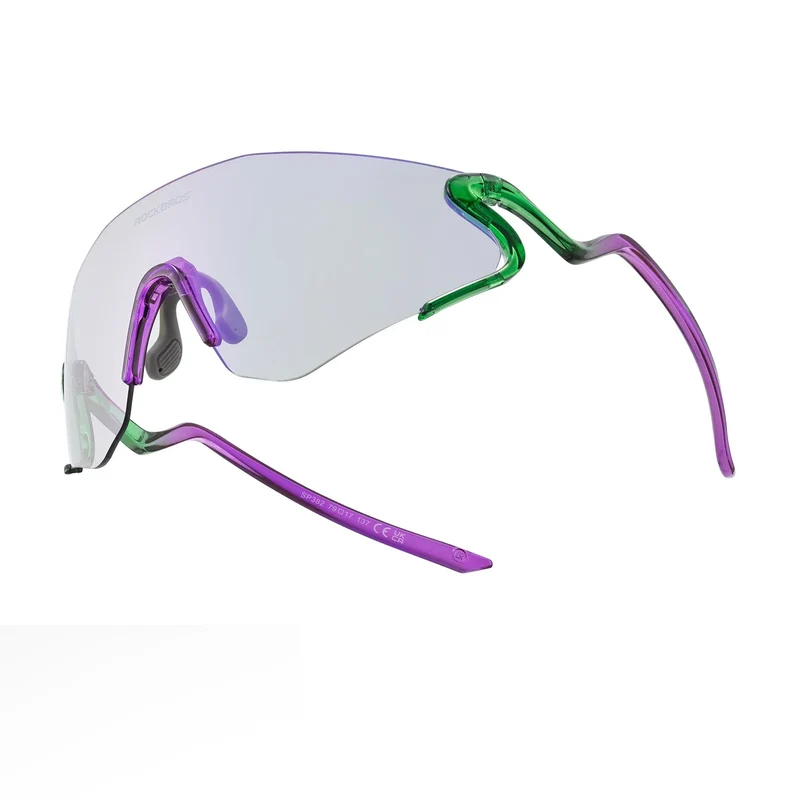 Photochrome Fahrradbrille mit UV400 Schutz