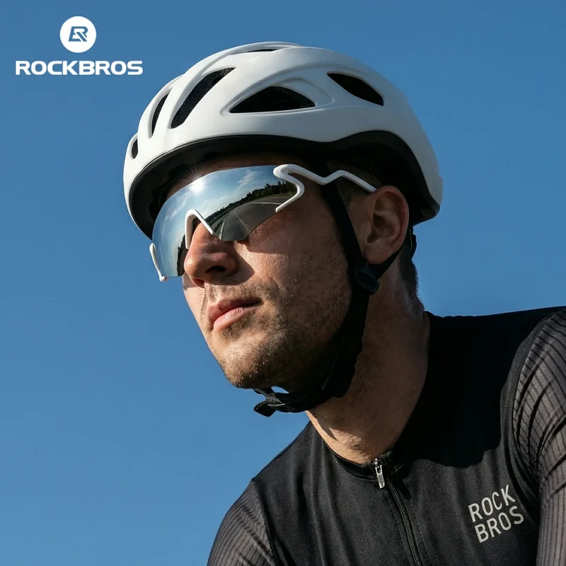 Photochrome Fahrradbrille mit UV400 Schutz