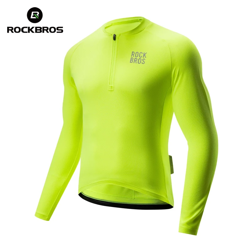 Fahrradtrikot Langarm mit kurzem Frontreißverschluss - Modell YDCX011