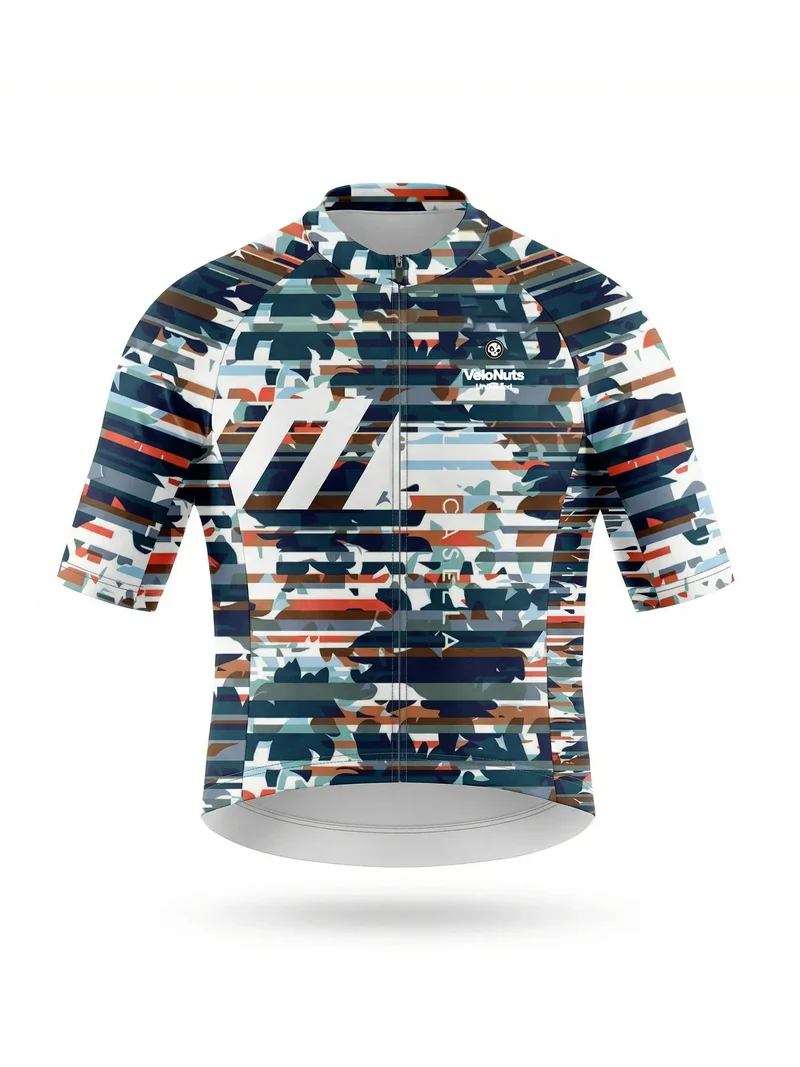 Herren-Radtrikot Urban Camo