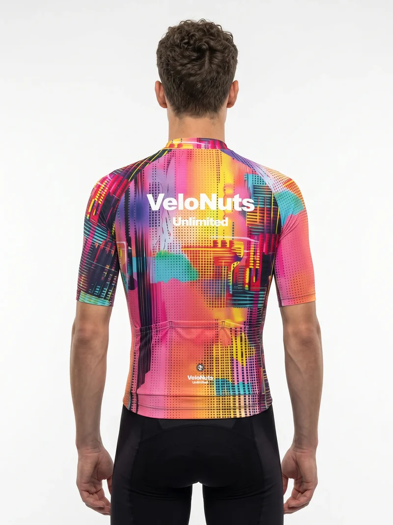 Herren-Radtrikot Neon Condense