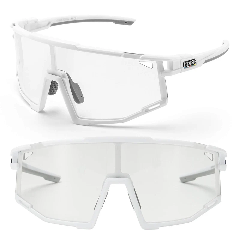 ROAD TO SKY 포토크롬 Fahrradbrille UV400 Schutz Verstellbare Nasenpads