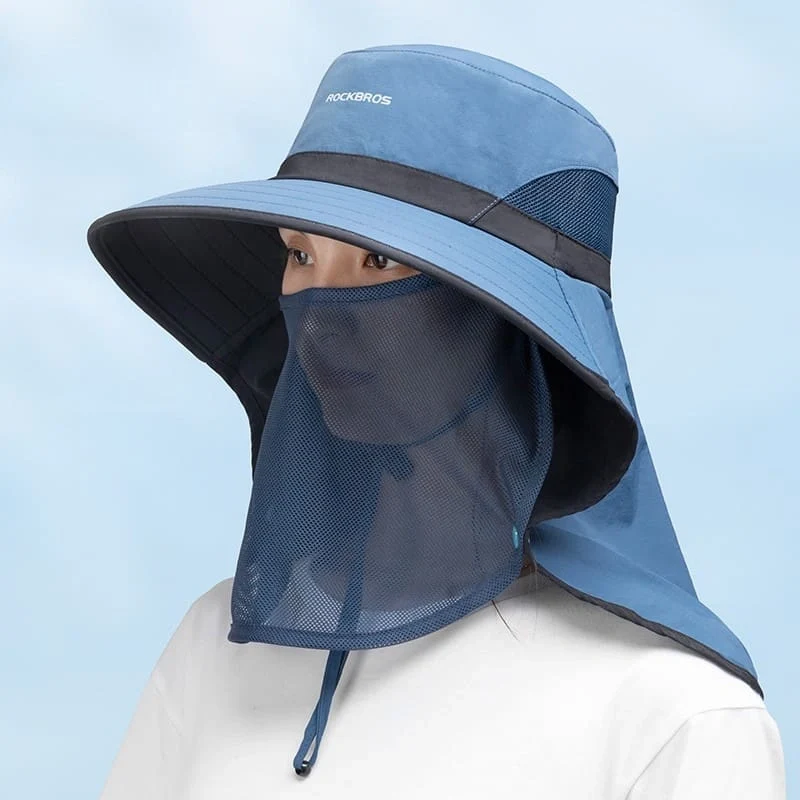 Sun Protection Hat with Face Cover