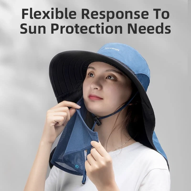 Sun Protection Hat with Face Cover