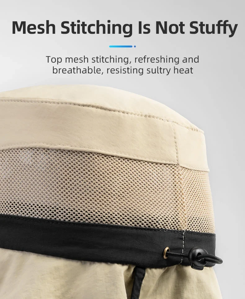 Sun Protection Hat with Face Cover