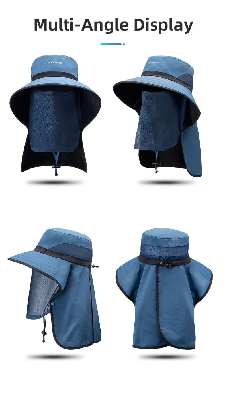 Sun Protection Hat with Face Cover
