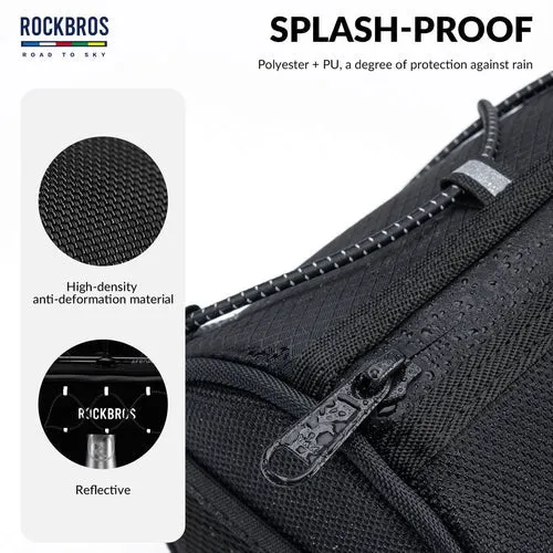 ROAD TO SKY Handlebar Bag with Knob Locking Design-1.5L