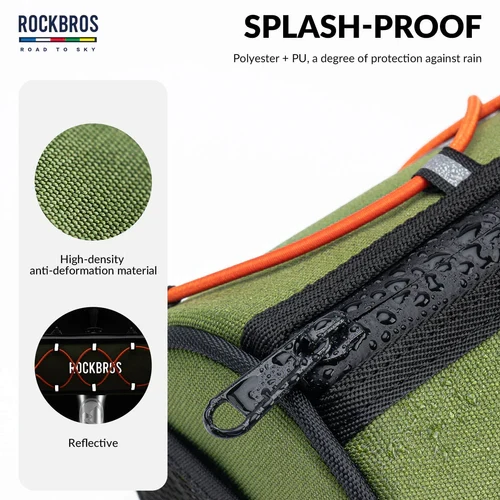 ROAD TO SKY Handlebar Bag with Knob Locking Design-1.5L