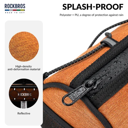 ROAD TO SKY Handlebar Bag with Knob Locking Design-1.5L