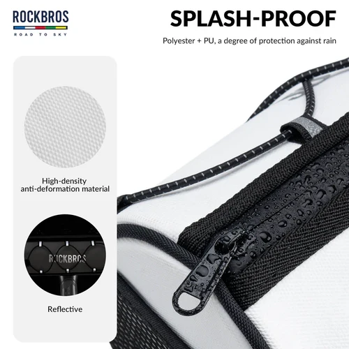 ROAD TO SKY Handlebar Bag with Knob Locking Design-1.5L