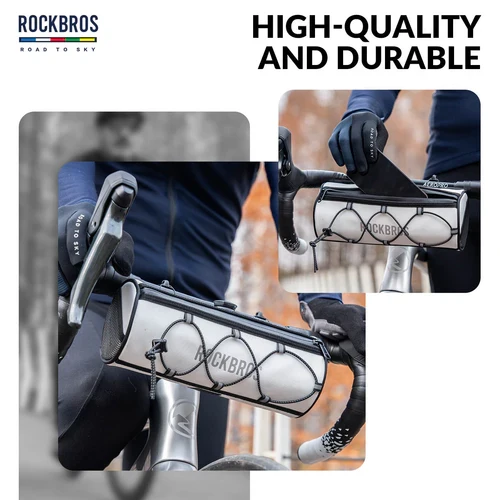 ROAD TO SKY Handlebar Bag with Knob Locking Design-1.5L