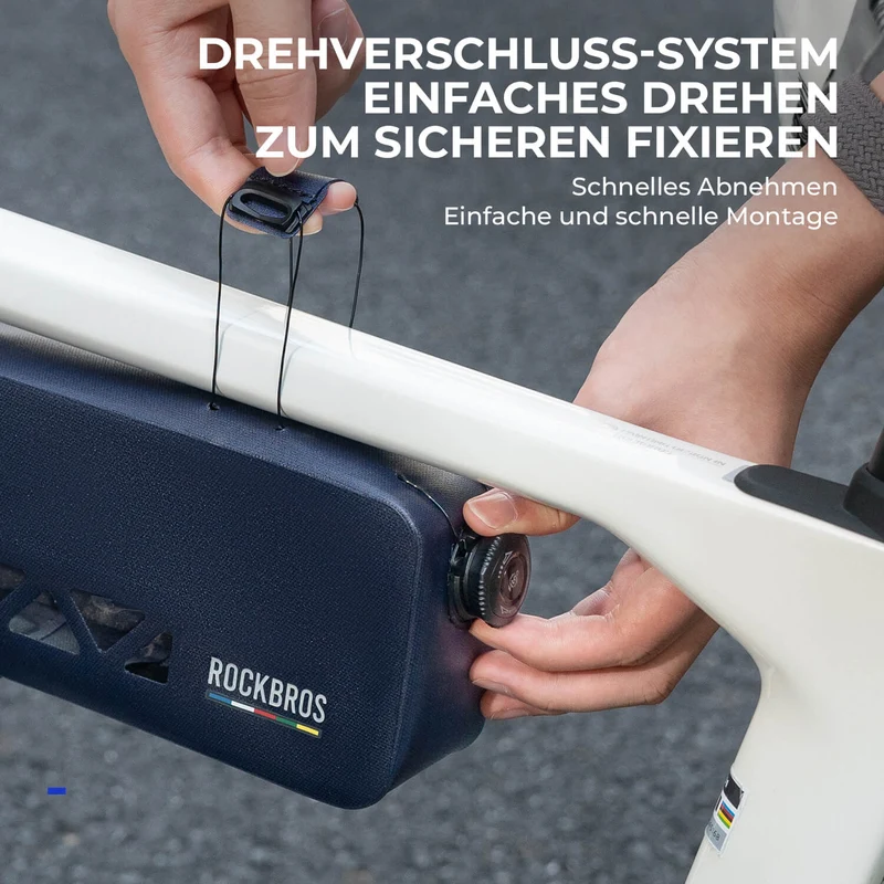ROAD TO SKY 100% Wasserdicht Rahmentasche 1,7 L