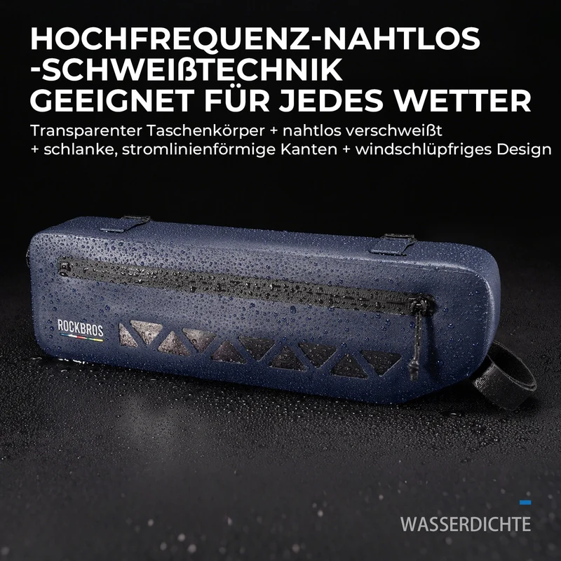 ROAD TO SKY 100% Wasserdicht Rahmentasche 1,7 L