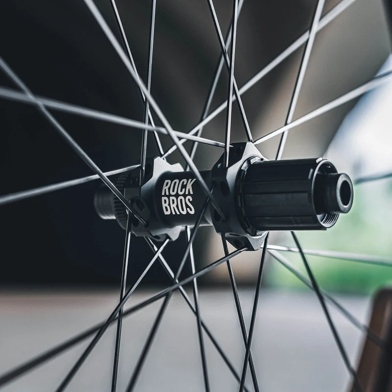 ROCKBROS 700C 카본 Laufradsatz 50mm Felgenbremse Steckachse Laufrad Set for Rennrad
