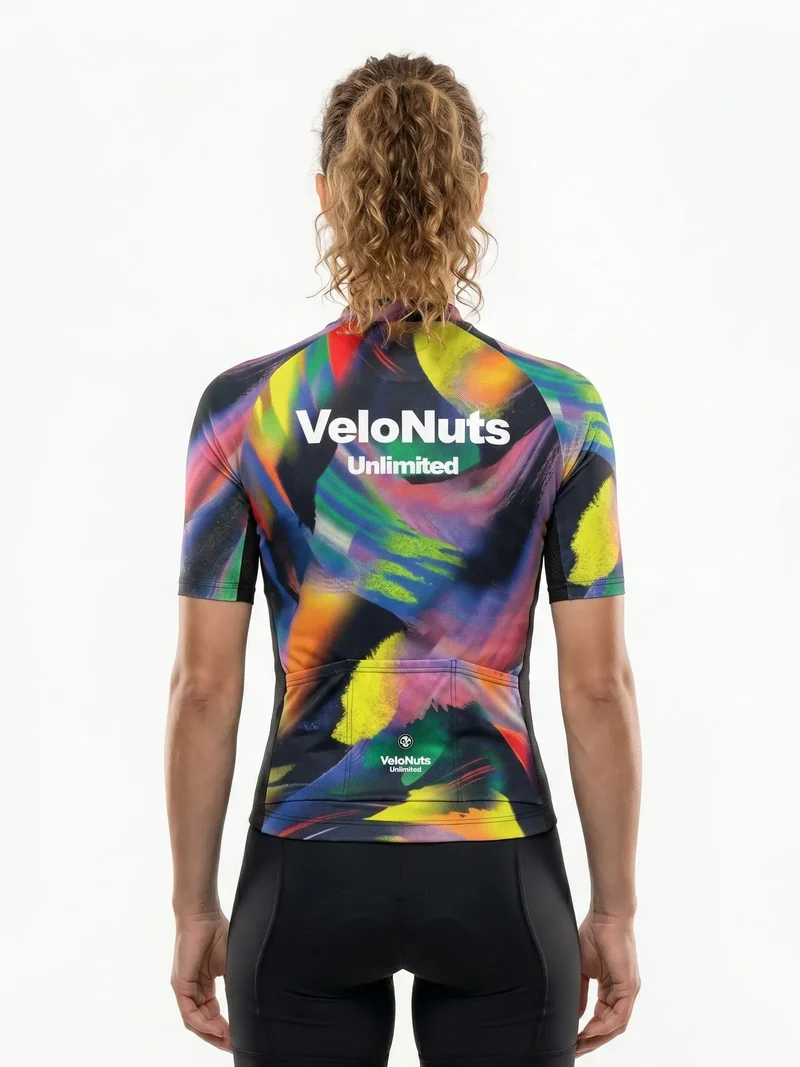 Women's Cycling Jersey Pixel Riot