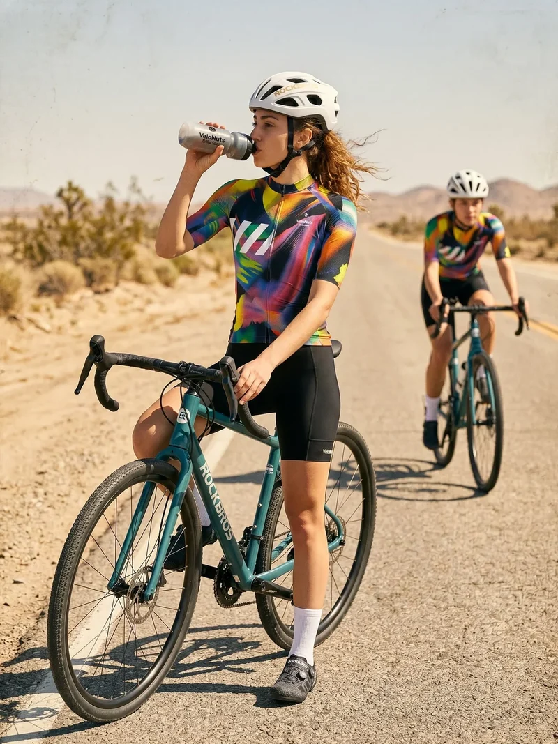 Women's Cycling Jersey Pixel Riot