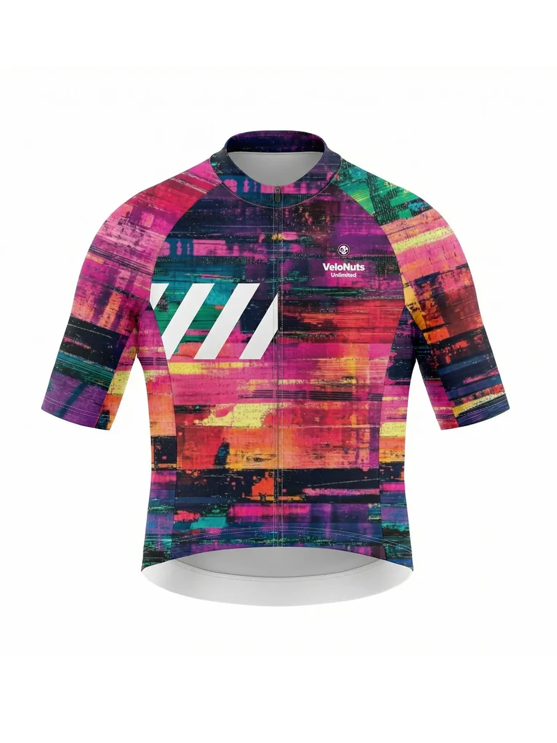 Women's Cycling Jersey Pixel Riot