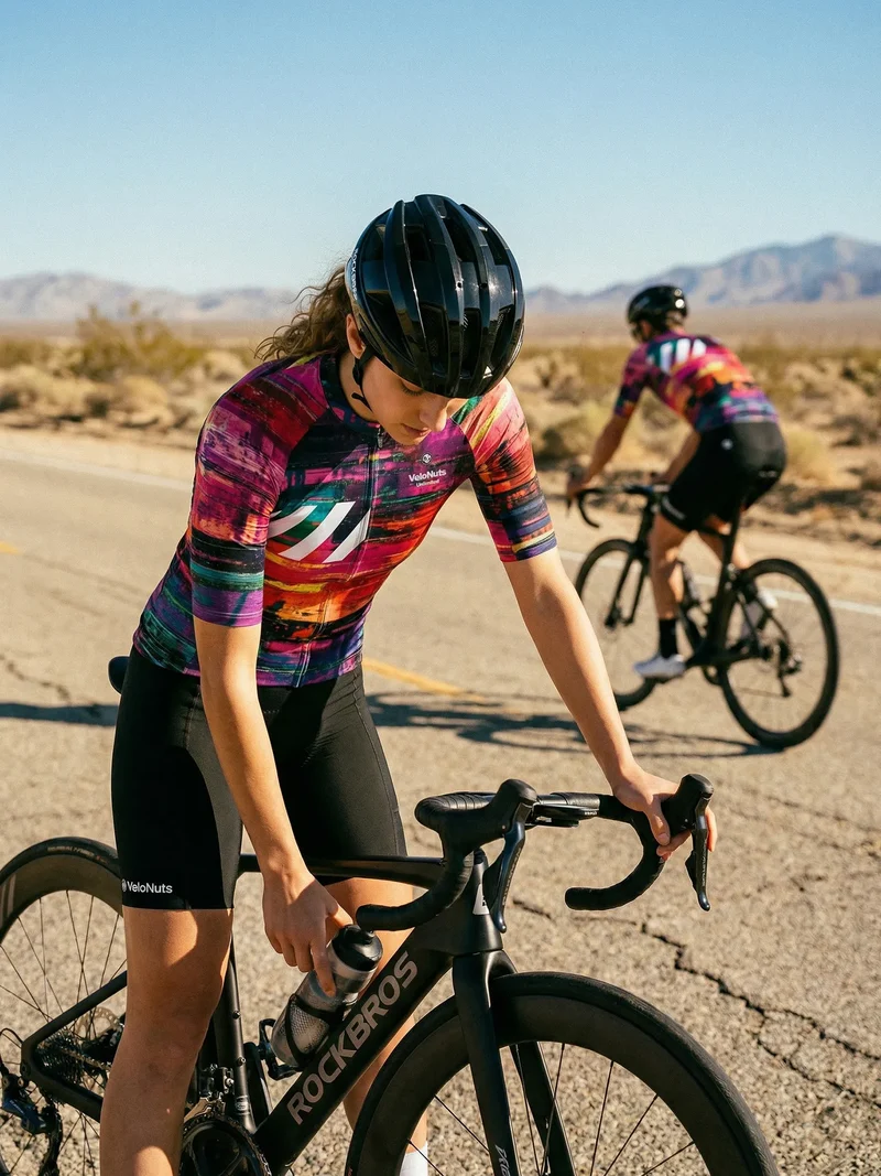Women's Cycling Jersey Pixel Riot