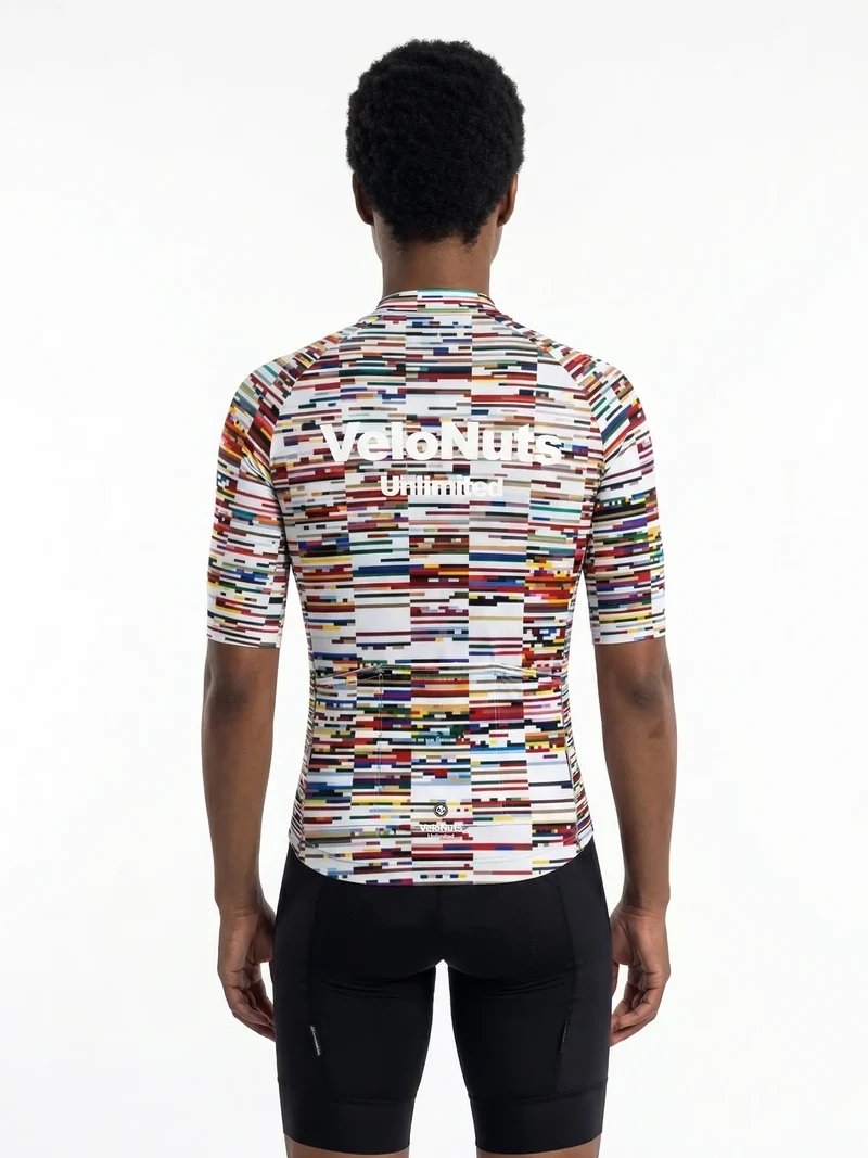 Women's Cycling Jersey Pixel Riot