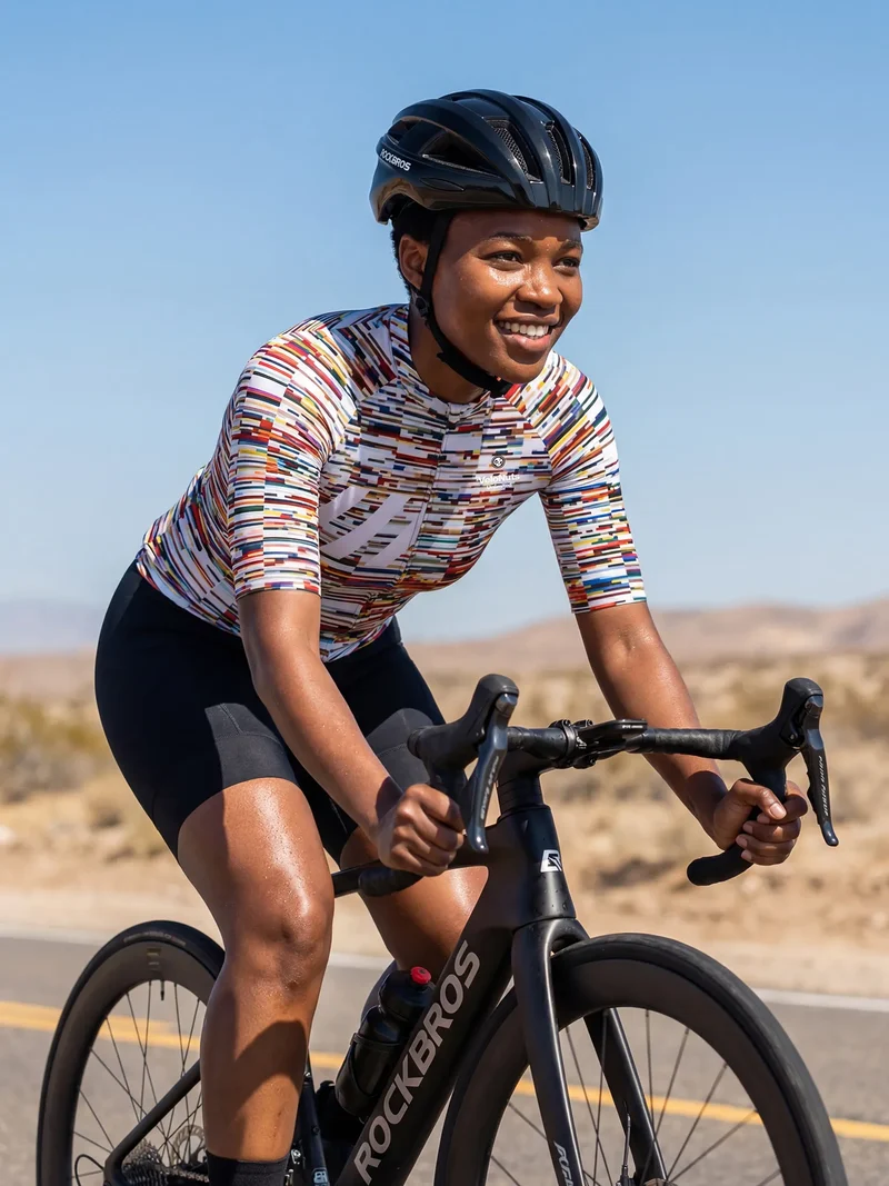 Women's Cycling Jersey Pixel Riot