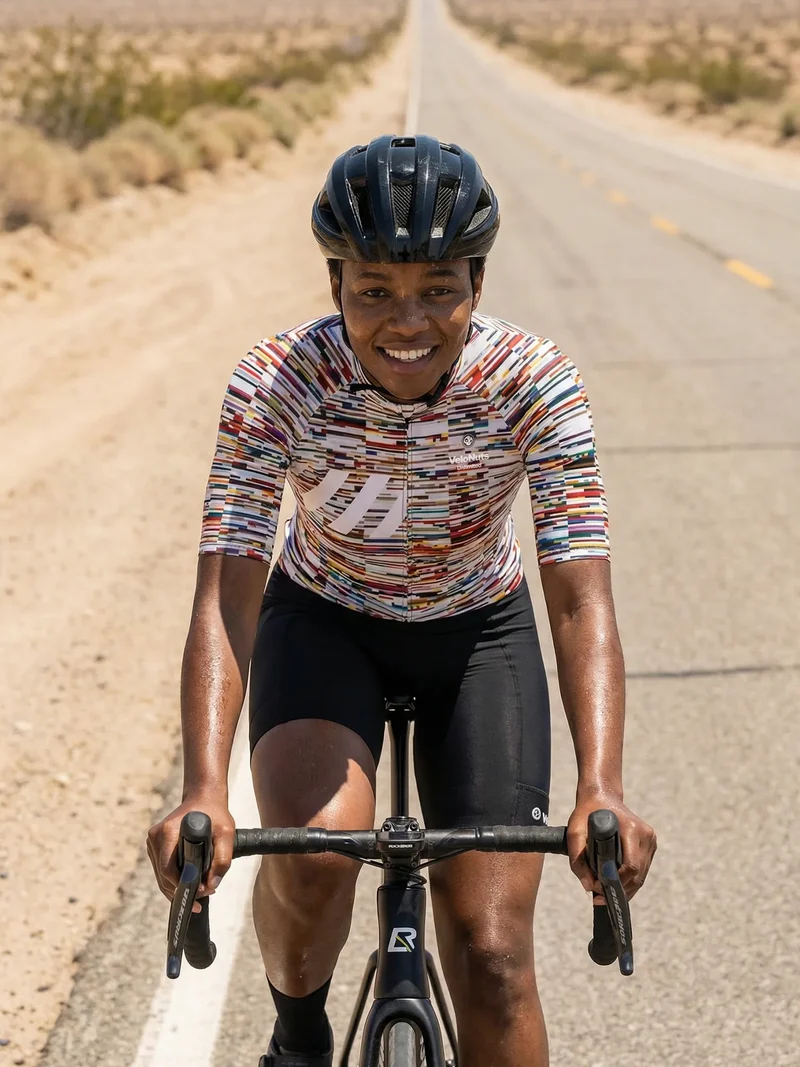 Women's Cycling Jersey Pixel Riot