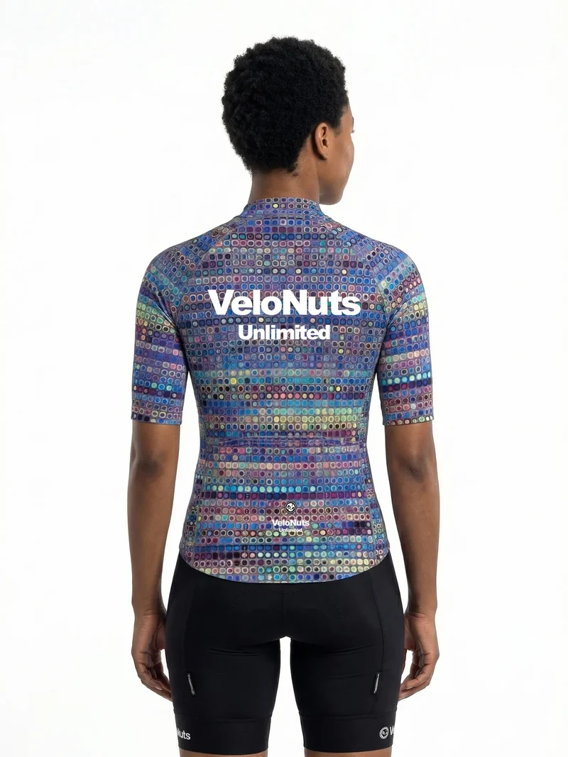 Women's Cycling Jersey Pixel Riot
