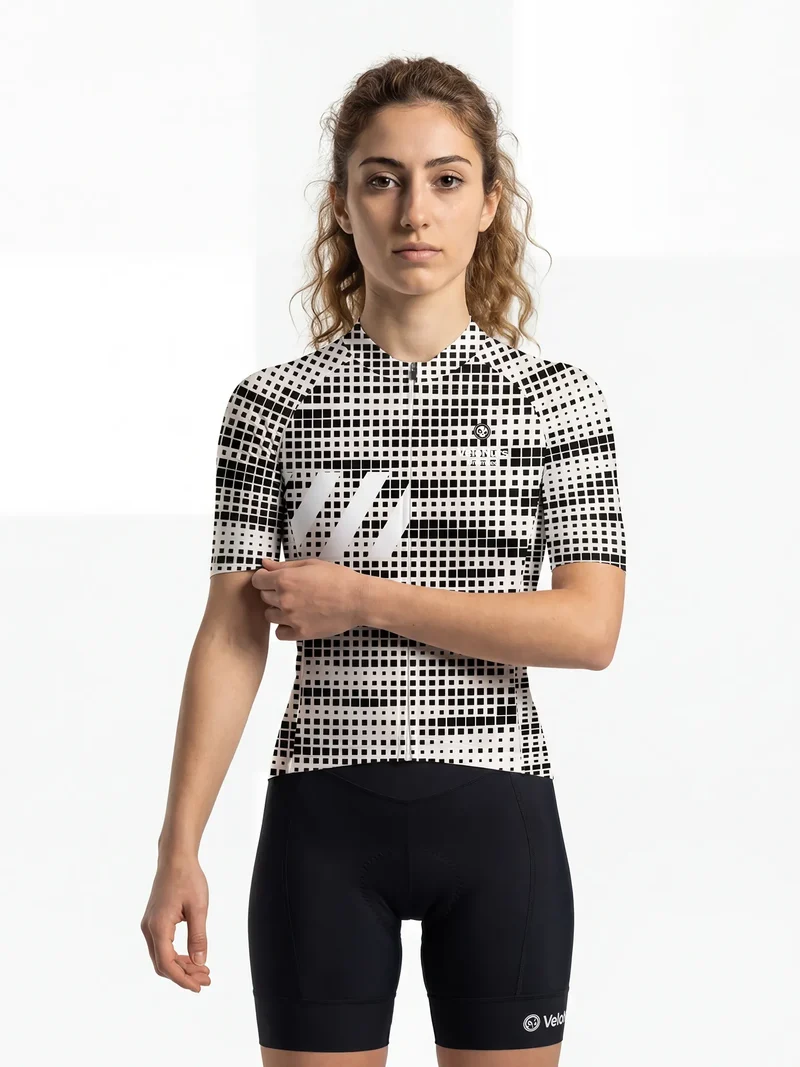 Women's Cycling Jersey Pixel Riot
