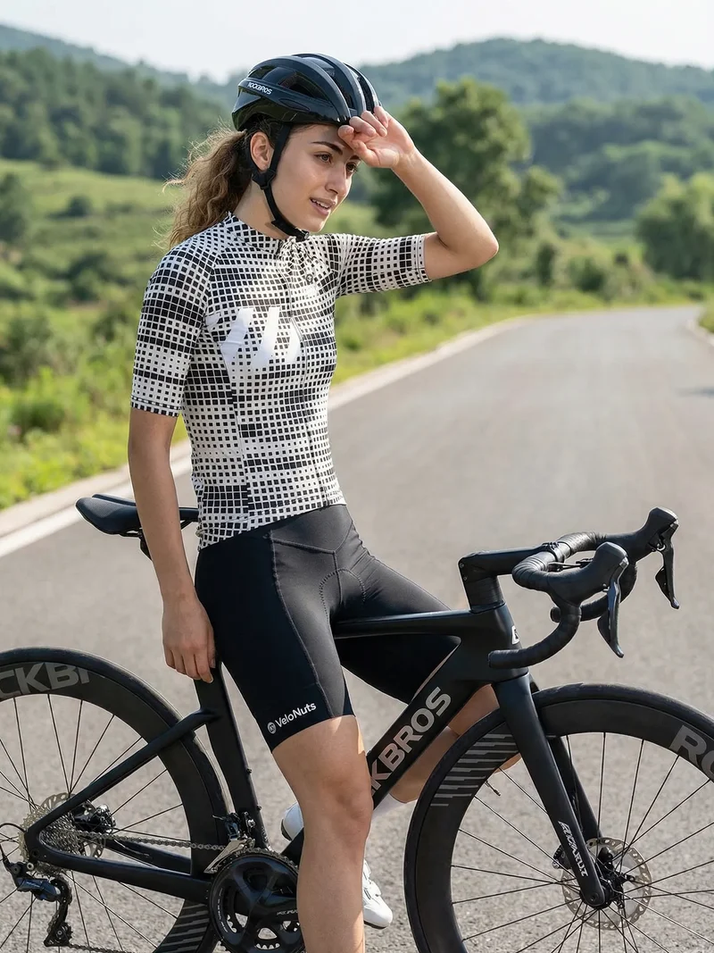 Women's Cycling Jersey Pixel Riot