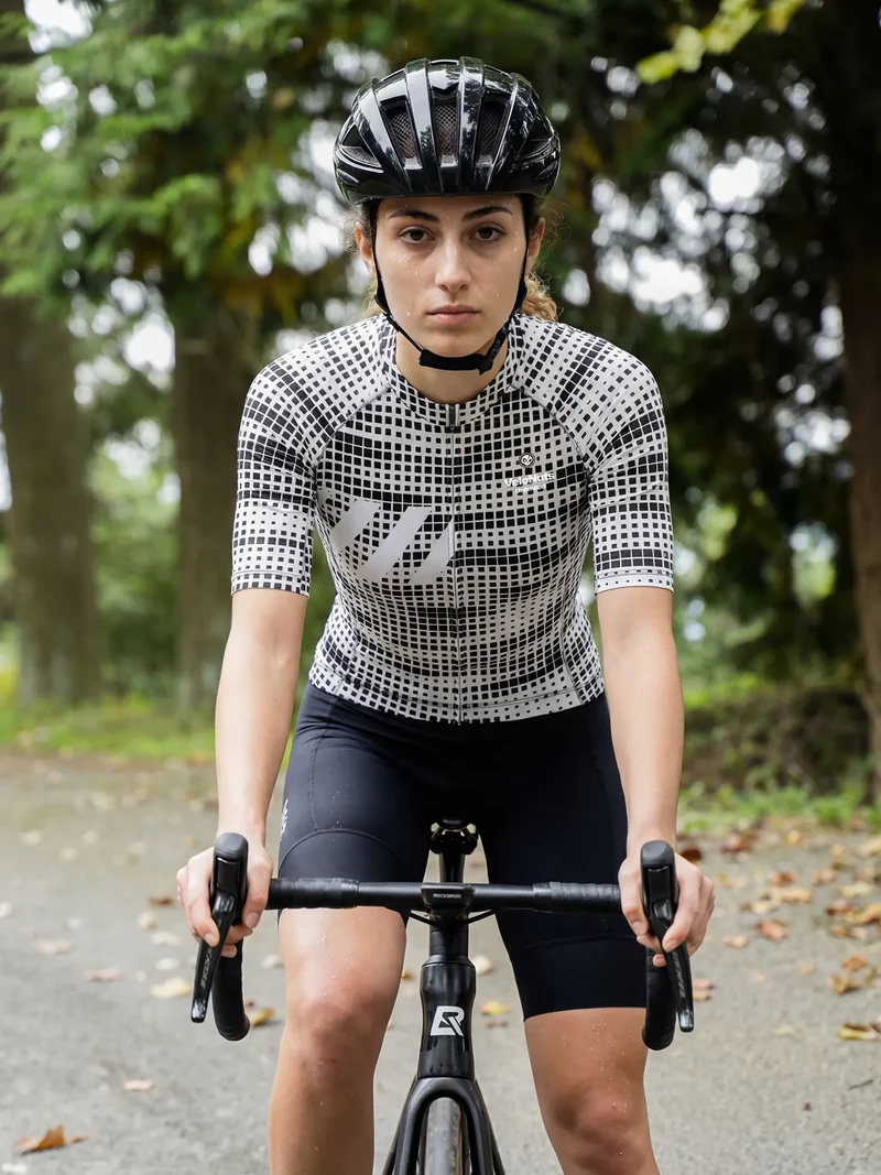 Women's Cycling Jersey Pixel Riot