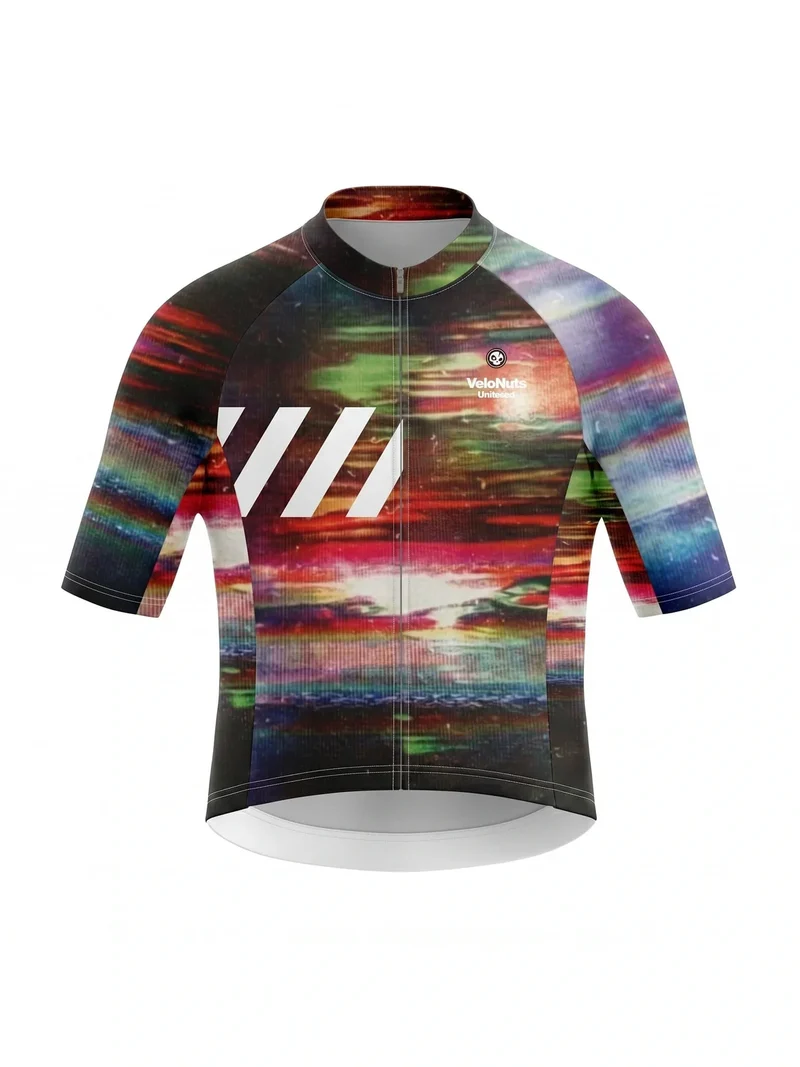 Women's Cycling Jersey Retro Signal