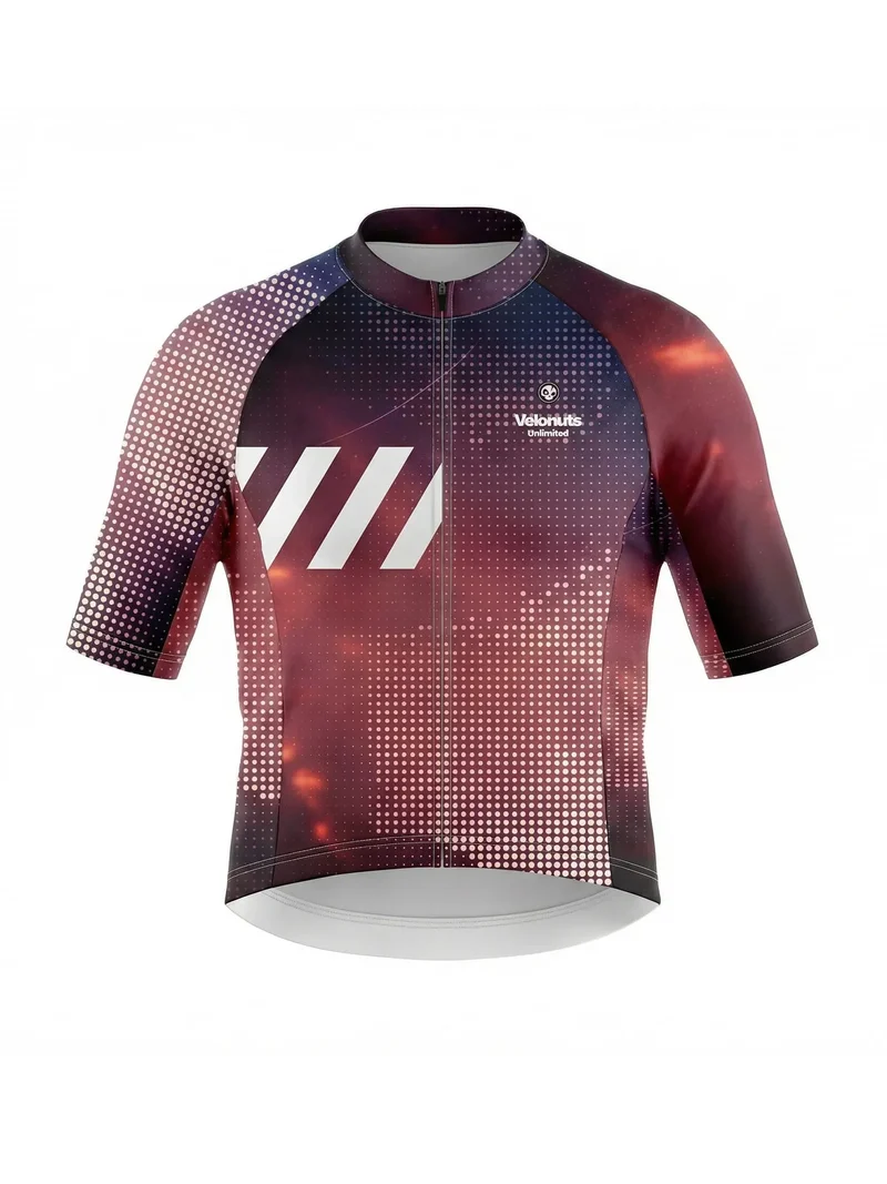 Women's Cycling Jersey Retro Signal