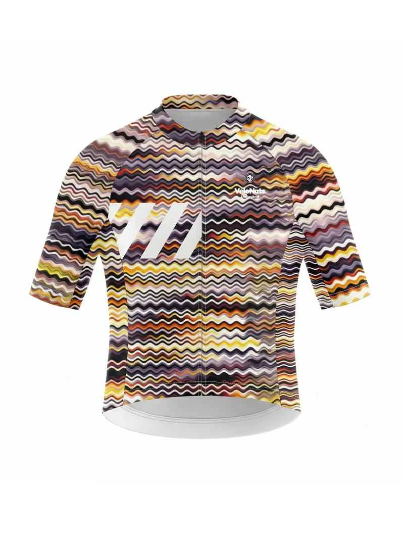 Women's Cycling Jersey Retro Signal