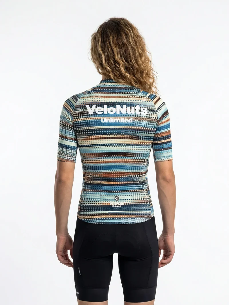 Women's Cycling Jersey Retro Signal