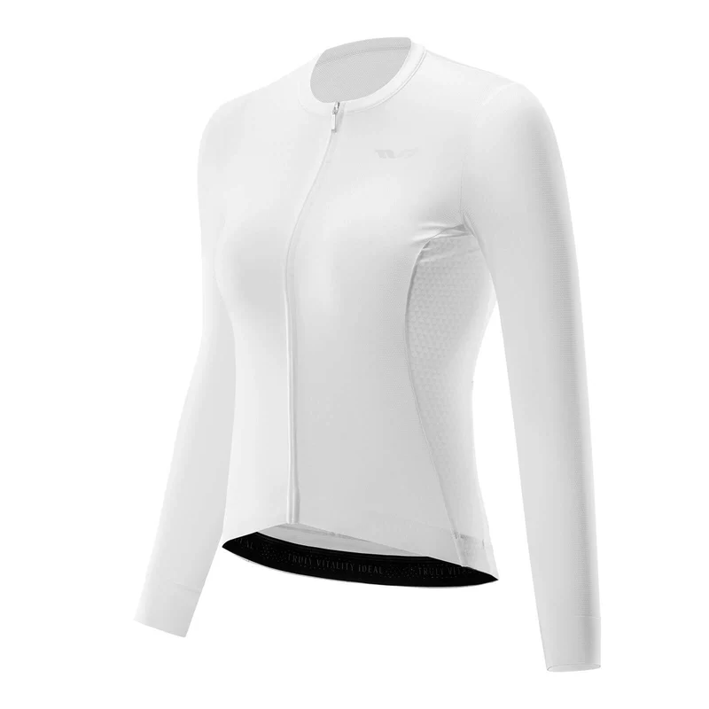 MTB 및 Rennrad를 위한 ROCKBROS TVI Damen Langarm-Radtrikot Fahrradbekleidung