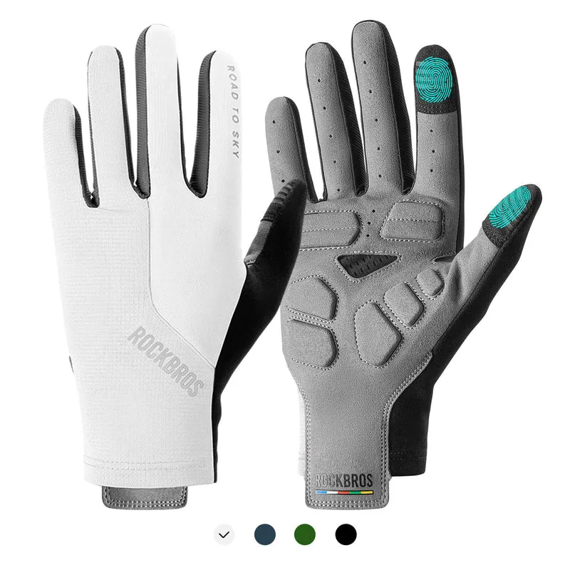 ROAD TO SKY Fahrradhandschuhe mit 터치스크린 Atmungsaktiv Herren/Damen