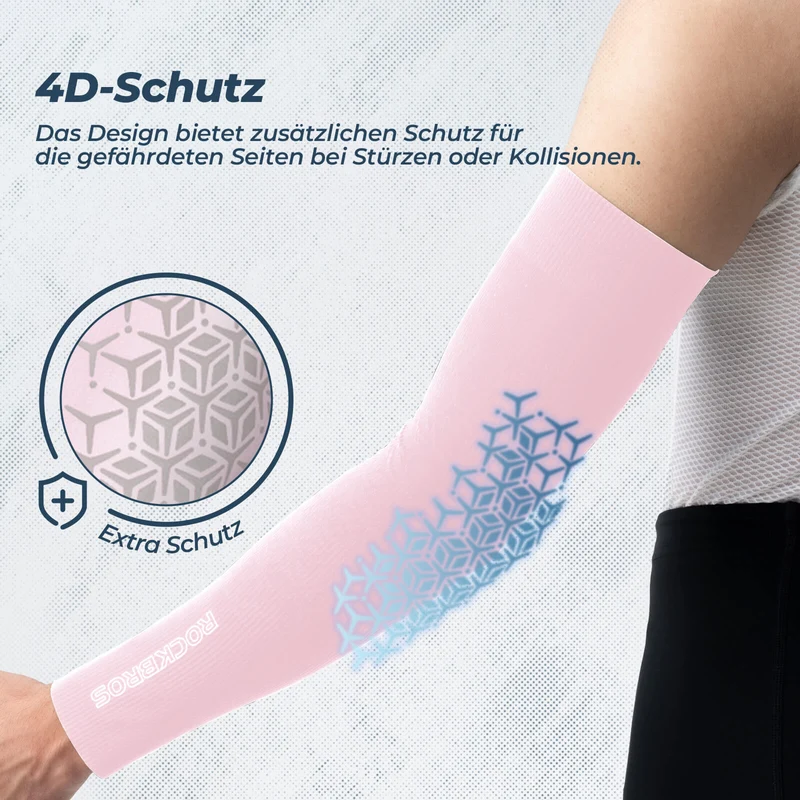 ROCKBROS Armlinge Arm Sleeve Sonnenschutz Kühles Gefühl Schnell Trockenend