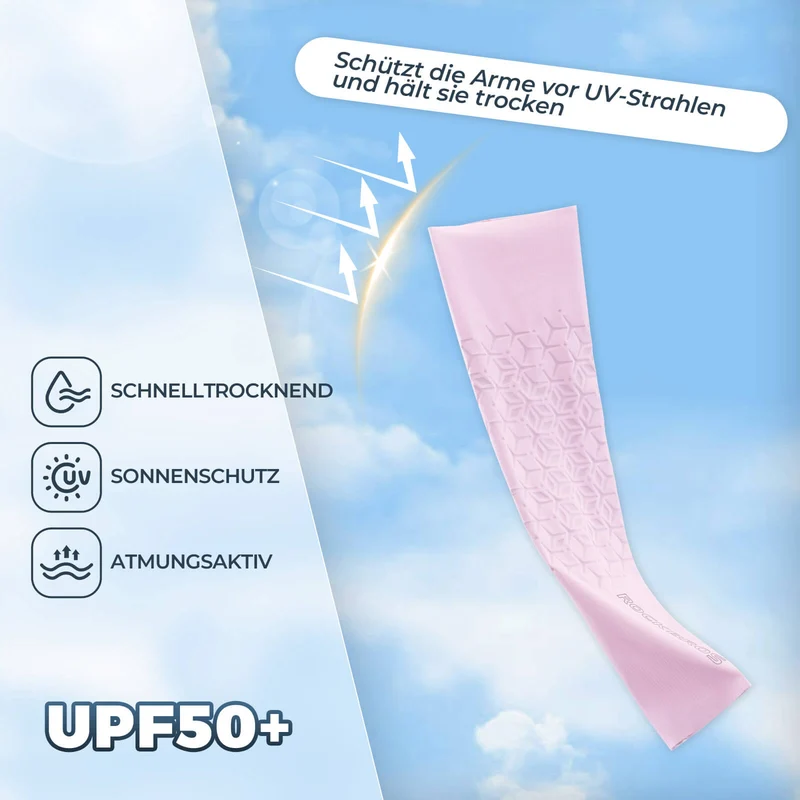 ROCKBROS Armlinge Arm Sleeve Sonnenschutz Kühles Gefühl Schnell Trockenend